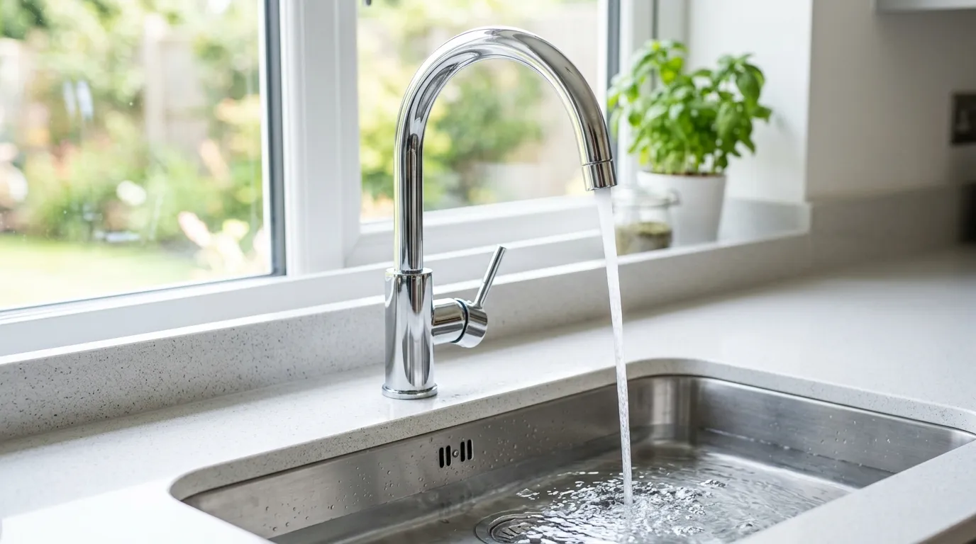 Local Plumbing Master Pros same day plumber fixing a faucet in Kronenwetter, WI